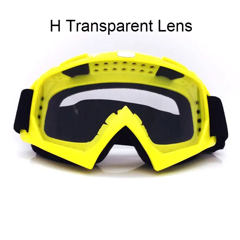 H Transparent Lens Nordson, уличные мотоциклетные очки, спортивные, для шоссейных гонок, ранец, мотоцикл, мото, для грязного велосипеда, очки для гонок, лыж, ветрозащитные очки - Цвет: H Transparent Lens