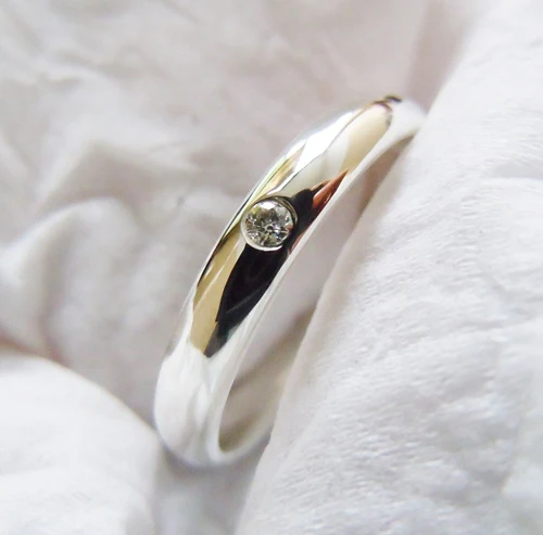 Обручальное кольцо из серебра 925 пробы с бриллиантами карат|engagement ring|ring ringring