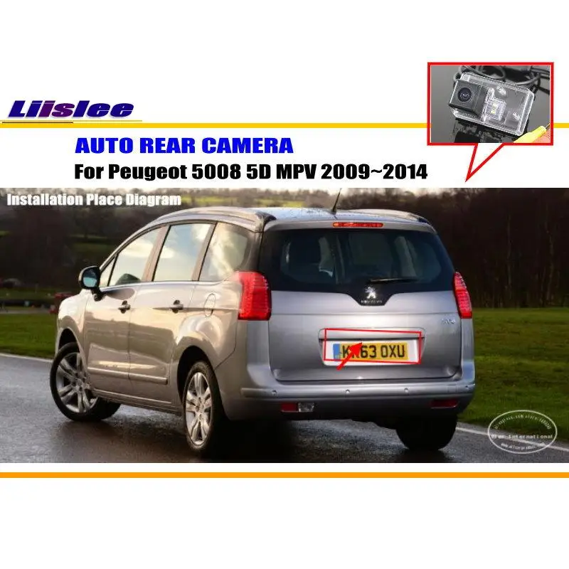 Автомобильное зеркало заднего вида Камера для Peugeot 5008 5D MPV Субару Outback 2009 2010 2011 2012