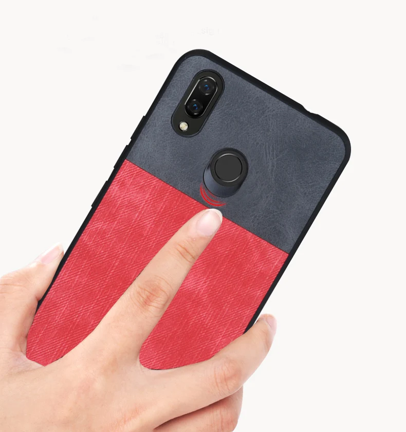 Для huawei Nova 3 чехол для huawei Nova 3 чехол силиконовый Джинсы Кожа Nova3 первоначально Mofi для huawei Nova 3 случае 360 Fundas