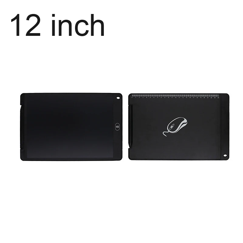 12 inch Набор для рисования 8,5/12/4,4/8,8 дюймов ультра-тонкий Планшеты Портативный доска для письма с ЖК E записи ультравысокой частоты доска дети умные раннего образования детей - Цвет: 12 inch