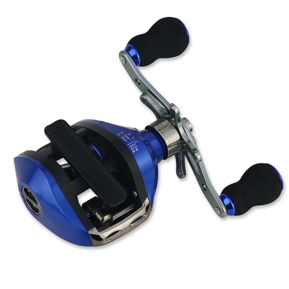 17 + 1 подшипник водонепроницаемая рыболовная катушка для заброса приманки высокоскоростная Рыболовная с