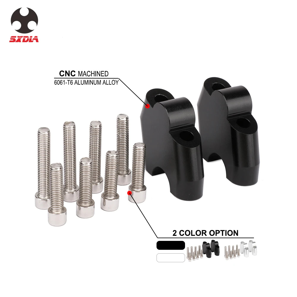 Алюминиевый зажим для крепления на руль мотоцикла с ЧПУ HONDA NC700S NC700X NC750X NC 700S 700X 750X