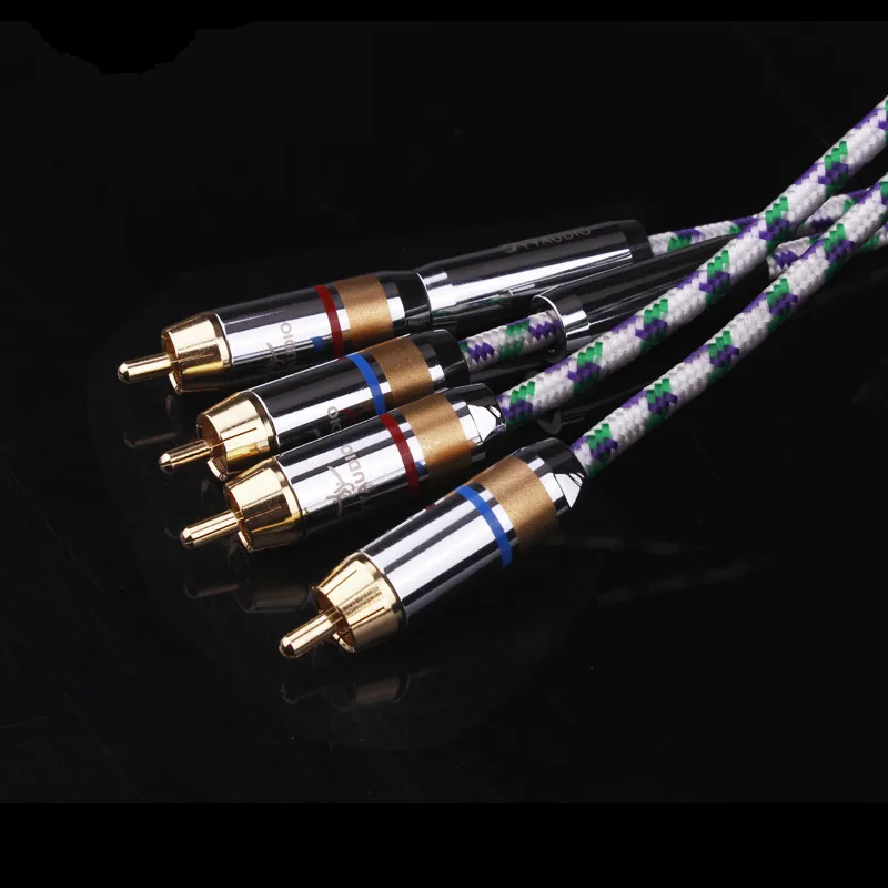 Кабель RCA высококачественный аудио и видеокабель штырь для домашнего кинотеатра