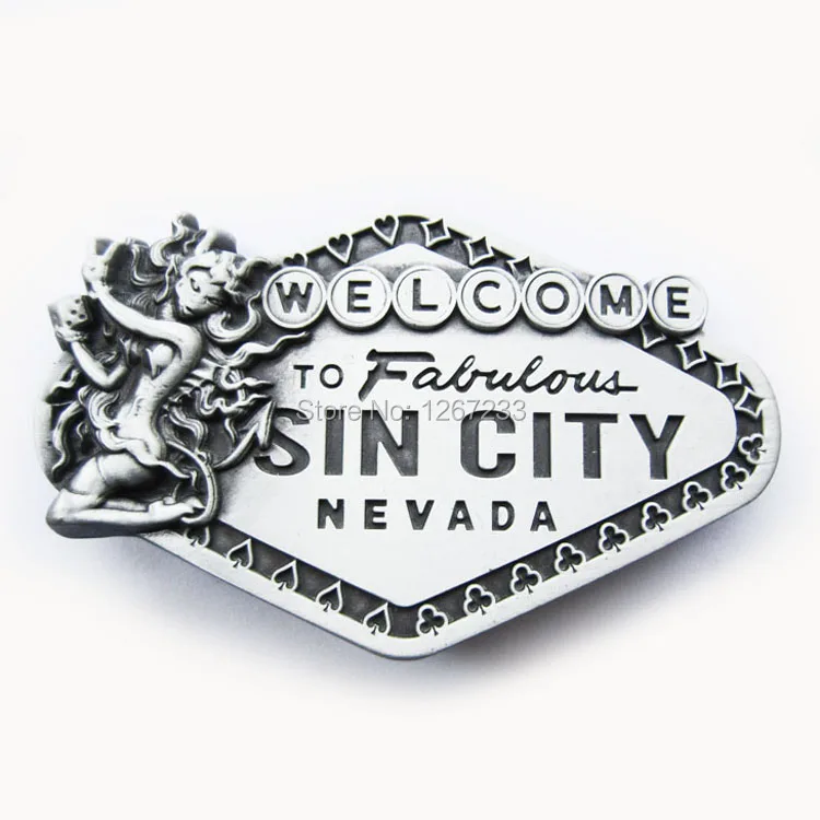 Поставка пряжки ремня оригинальные Добро пожаловать в Sin City бесплатная доставка 6
