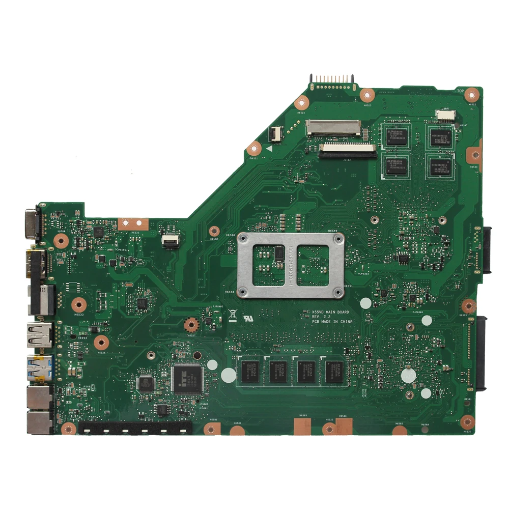 X55VD REV2.2 Материнская плата Asus ноутбука DDR3 HM76 GT610M 4 Гб Оперативная память USB3.0