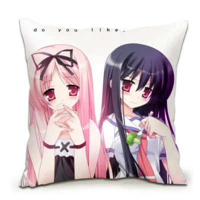 Аниме Re: Zero kara Hajimeru Isekai Seikatsu Rem 45x45 см квадратная подушка с наполнителем украшение