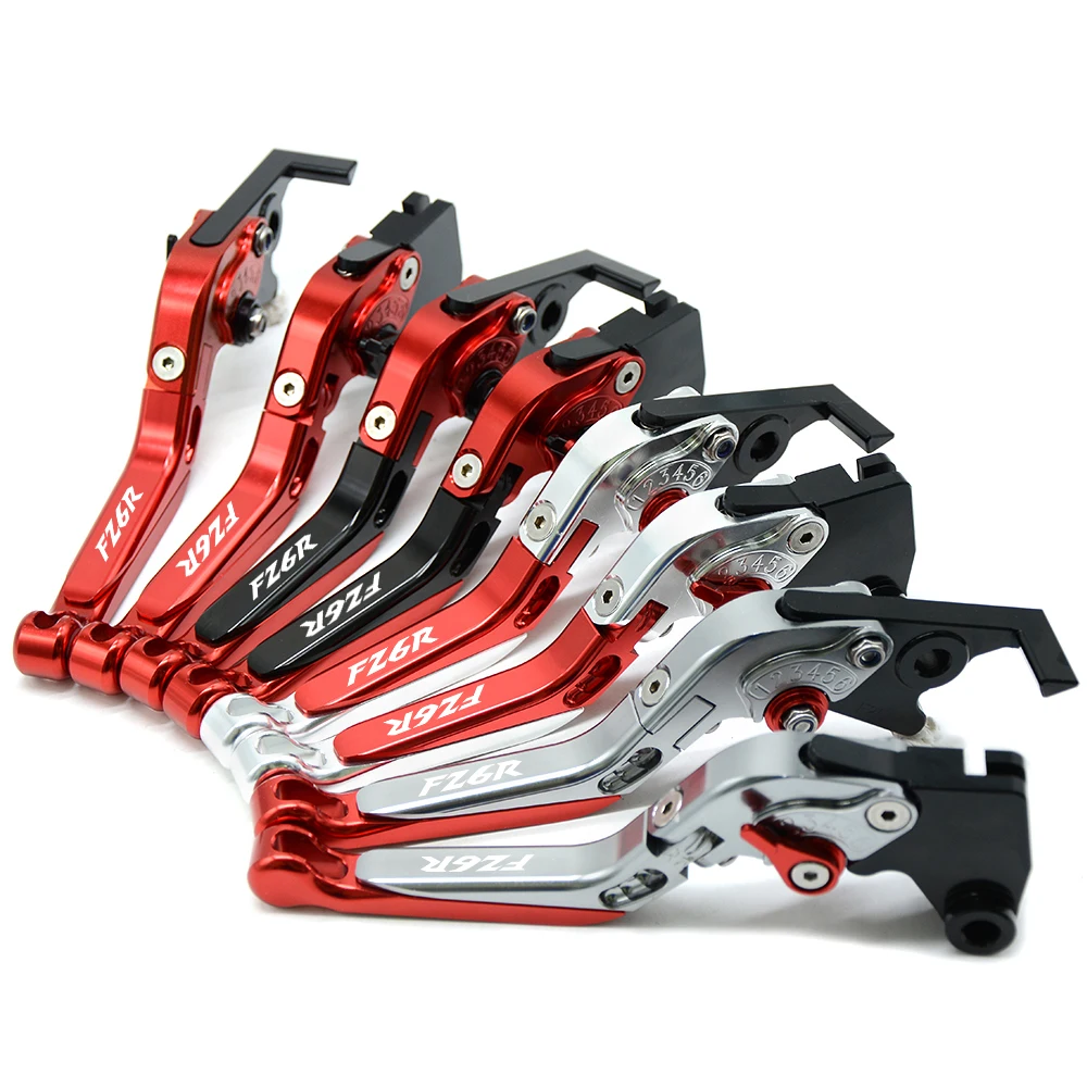 Мотоциклетные Регулируемые тормозные рычаги сцепления для YAMAHA FZ6R FAZER600 FZ6S/FZ6 FZ 6 R 6R