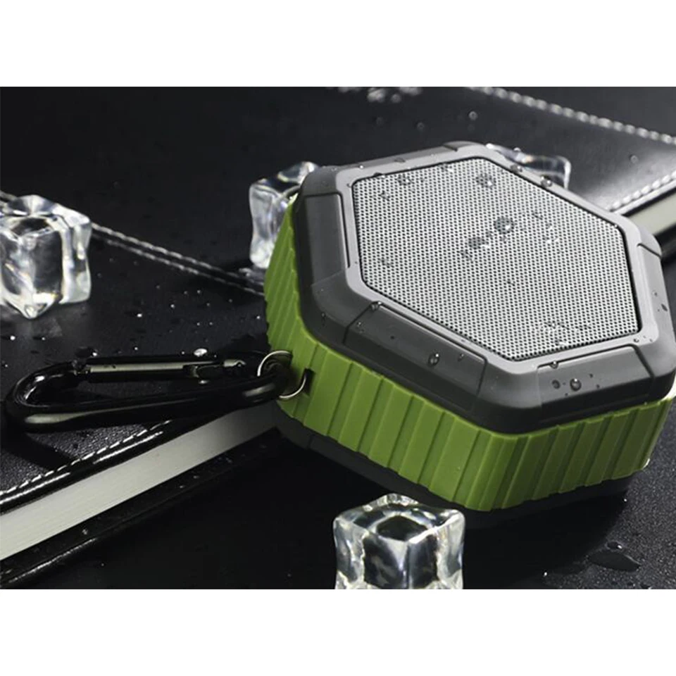 Портативный беспроводной мини Bluetooth динамик водонепроницаемый сабвуфер Громкая