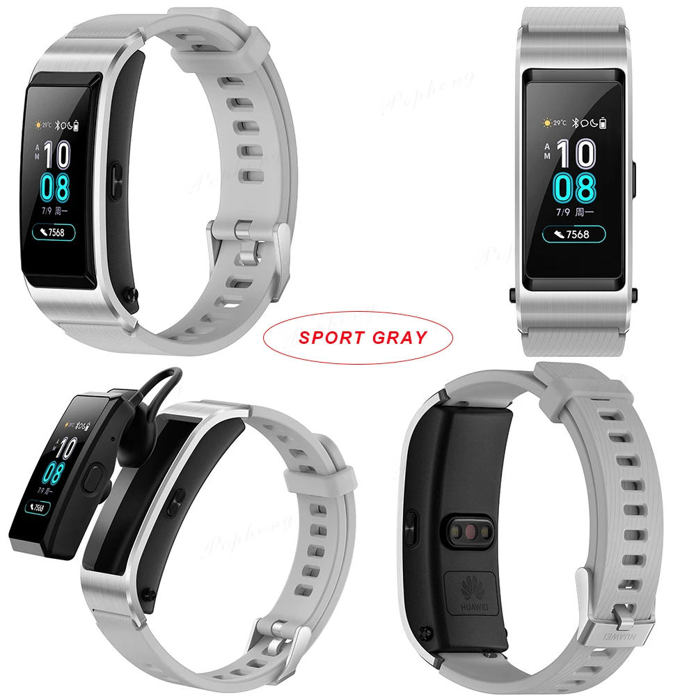 Bluetooth браслет Huawei TalkBand B5 оригинальные наручные часы с сенсорным AMOLED экраном