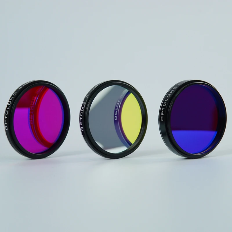 OPTOLONG H-alpha 7 нм SII-CCD 6,5 нм OIII-CCD 6,5 нм узкополосные Astro фильтры SHO для глубокого неба и планетарной фотографии 1,2" 2"