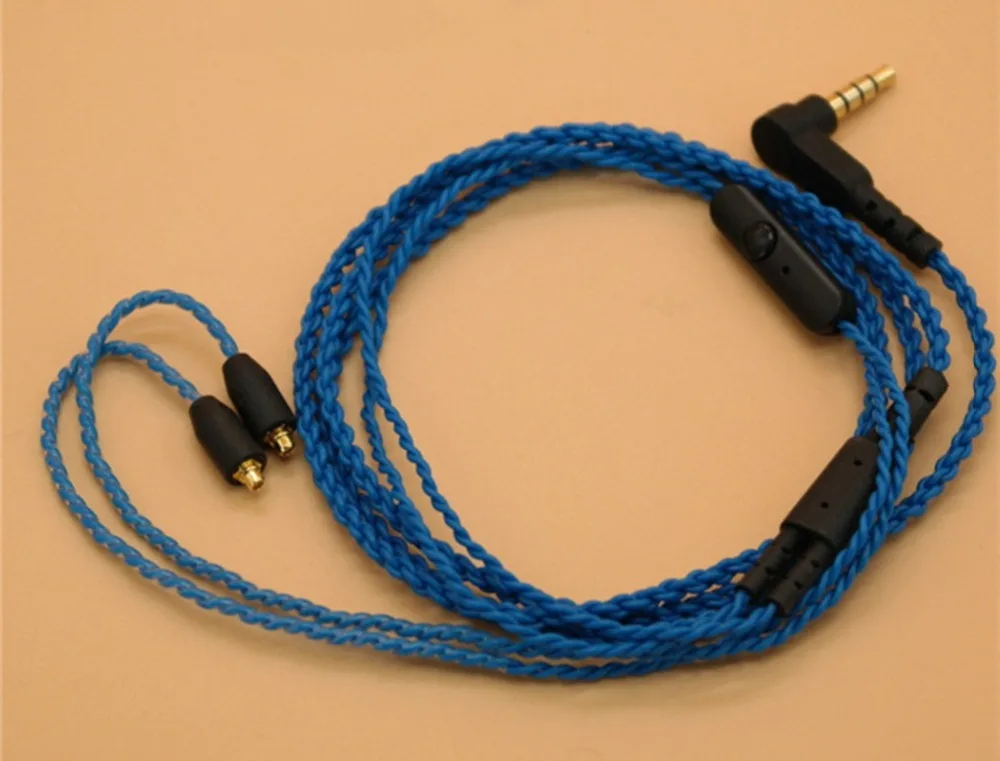 Сменный обновленный аудиокабель кабель с микрофоном для Shure SE 215 425 535 846 Special Edition