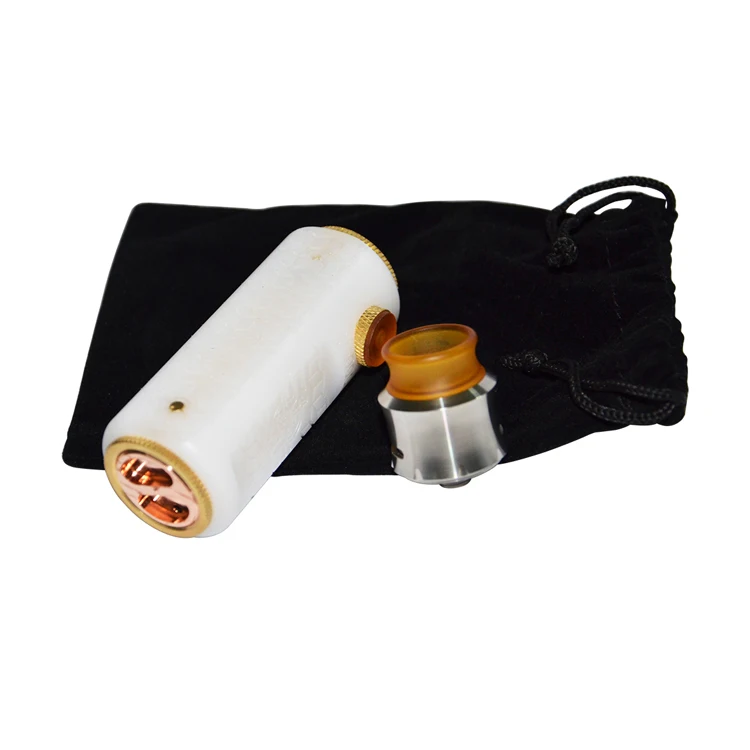 Новый механический мод SOB Box Mod и Andromeda rda Vape kit brass + pei материал подходит для батареи