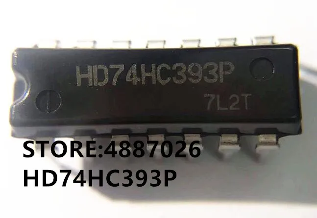 100% новый и оригинальный HD74HC393P| |