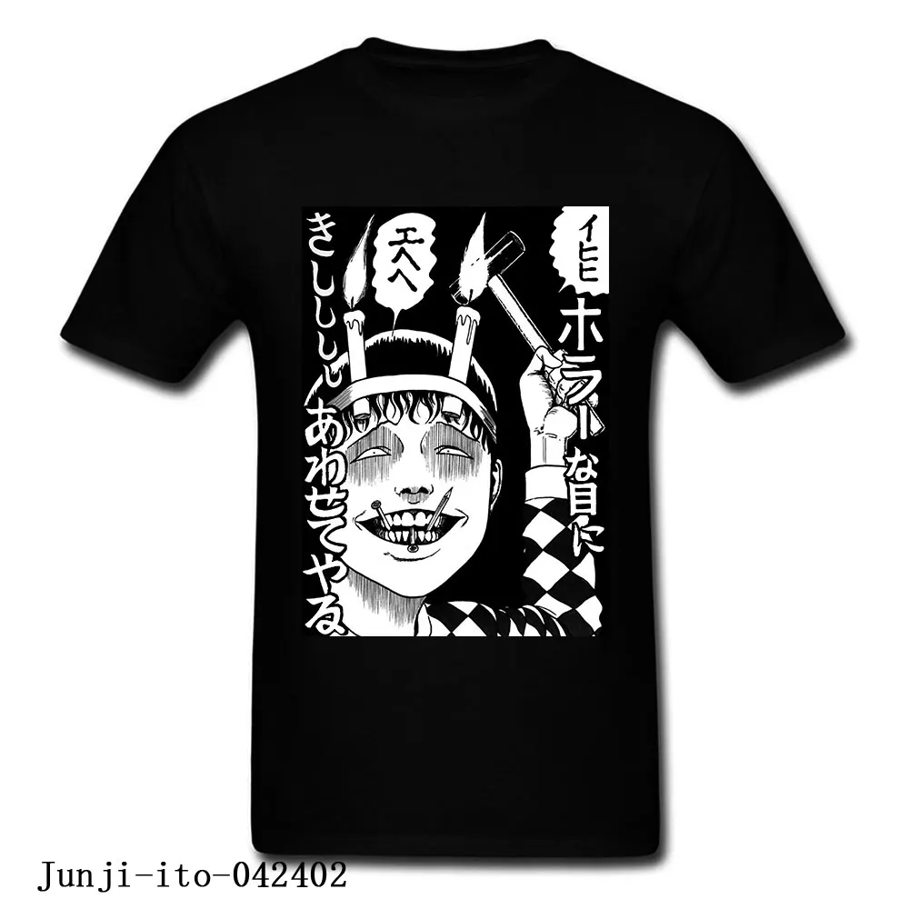 Мужская футболка из 100% хлопка Junji Ito новинка 2019|Мужские футболки| |