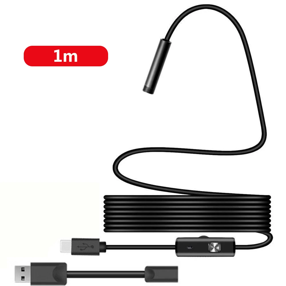 Ушная ложка бороскоп эндоскоп 5 мм USB в режиме реального времени видео мониторинг