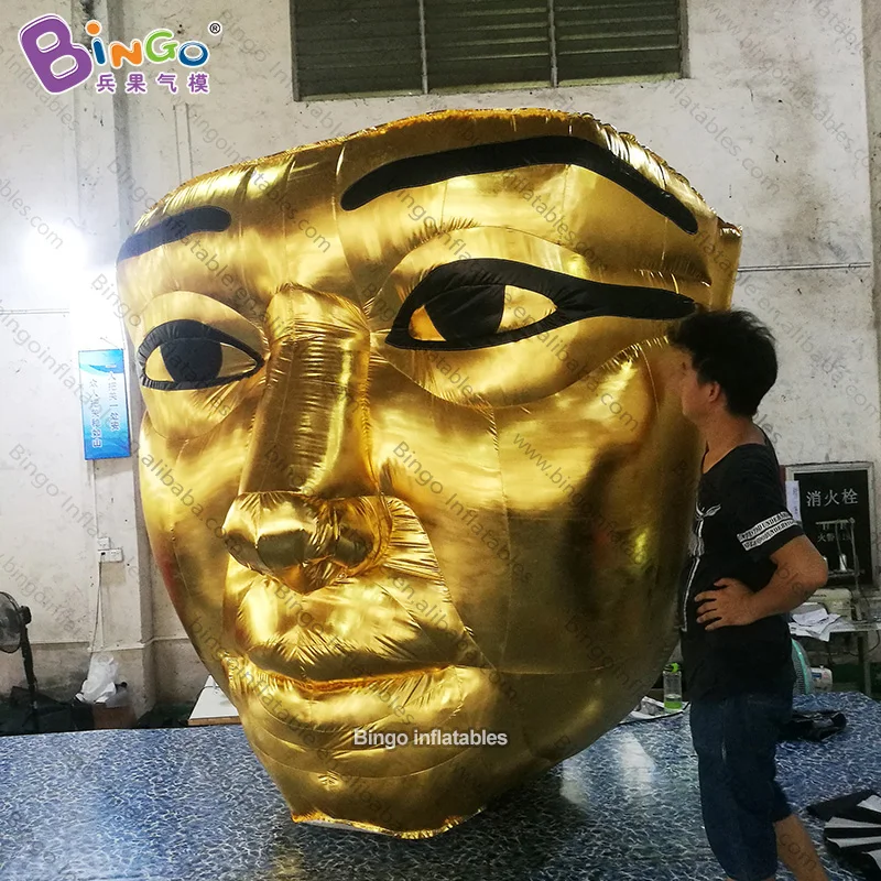 Personalized 2.5m height big inflatable mask / egyptian large balloon for decoration toys | Игрушки и хобби