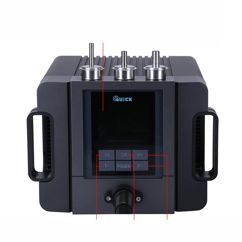 QUICK TR1300A TR1100 Интеллектуальная паяльная станция горячего воздуха для ремонта печатных плат телефона