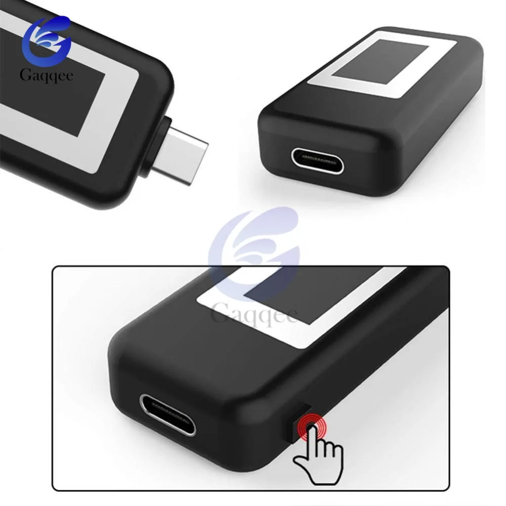USB тестер Type C цифровой вольтметр постоянного тока стандартный измеритель