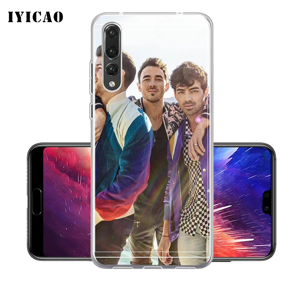 IYICAO Rock band Jonas Brothers Мягкий силиконовый чехол для телефона Huawei P30 P20 Pro P10 P9 P8 Lite P Smart TPU