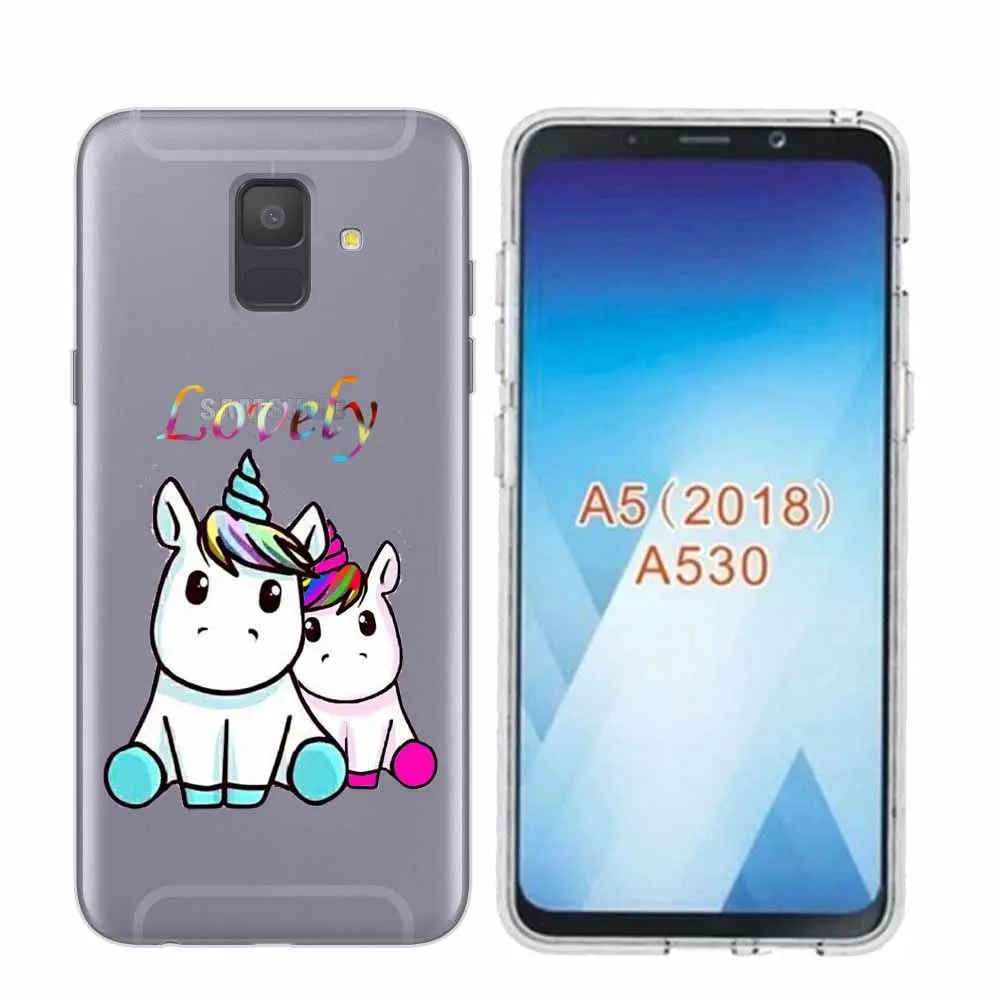 Чехол Arvin Paniting для Samsung A5 очаровательный чехол с животными A6 Plus 2018 защитный