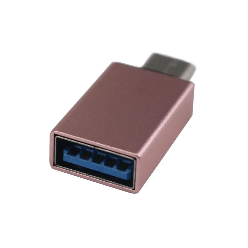 USB 3 0 к Type C металлический зарядный адаптер безопасный Синхронизация данных Plug And