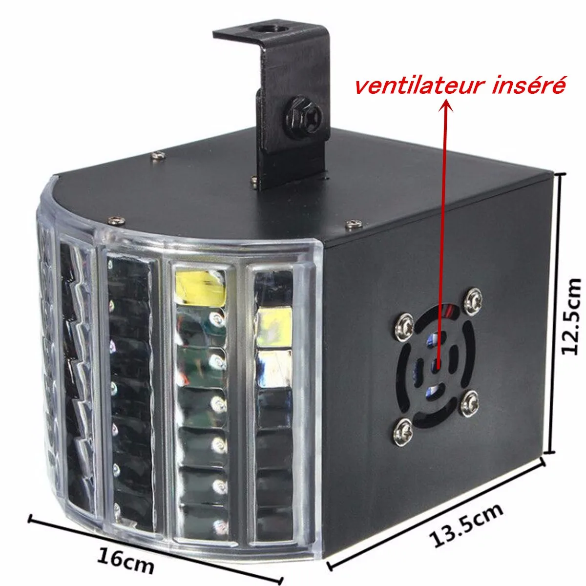 AC90-240V светодиодный RGB Авто/Звук управление DMX512 стробоскоп эффект светильник ing DJ диско бар вечерние 7 каналов с дистанционным светильник