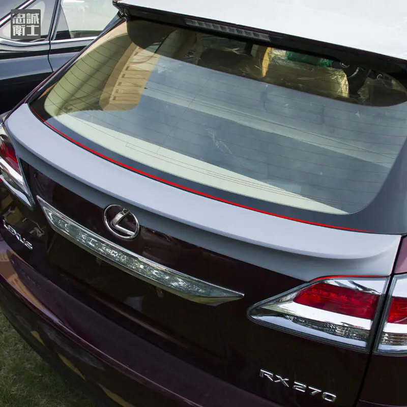For Lexus RX200 RX270 RX350 RX Series 2013 2014 2015 2016 Car ABS Plastic Unpainted Primer Modified Wing Rear Trunk Spoiler 1Pcs |