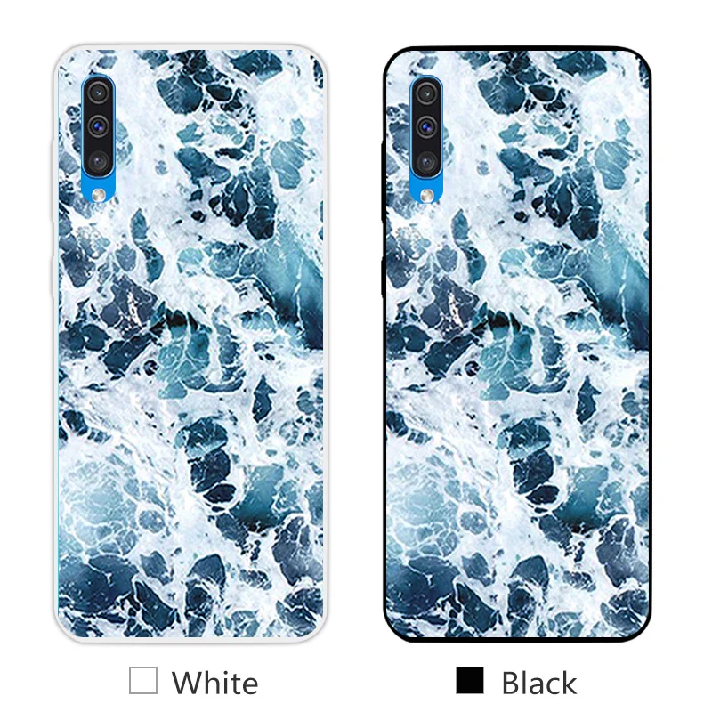 36 6," для samsung Galaxy A50, Модный чехол на заднюю панель телефона, роскошный мягкий силиконовый дизайн с улыбкой для Galaxy A50, прозрачный ТПУ чехол для телефона - Цвет: 36