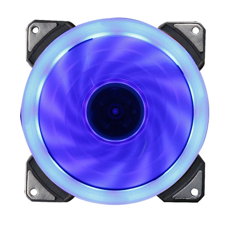 5Pcs Younuon LED Light 92mm 12V 4Pin/3Pin 9225S 92x92x25mm PC Case Cooler Cooling Fan 90mm Computer GPU Cooling Fan