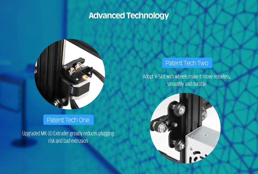 Creality 3D Ender-3 3d принтер обновленная версия V-slot resounce power Failure печать горячей кровати Печать Мощность DIY KIT