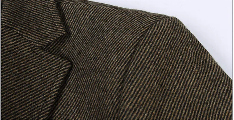 

Tcyeek Wool Casual gentleman style costume homme for wedding party dresses custom Men's blazer slim fit blazer masculino HH144