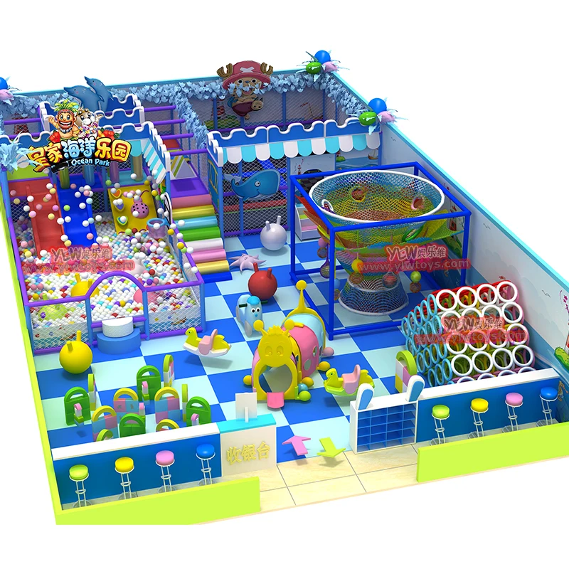 NEW soft indoor playground castle toy for children factory manufacturer YLW-IN17007A | Спорт и развлечения