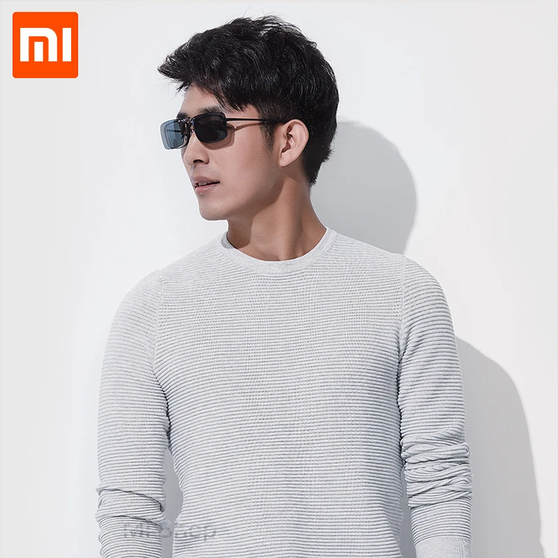 Xiaomi TS клип солнцезащитные очки TAC объектив 10g цинковый сплав 110 градусов случайный подъем глаз протектор Mijia Открытый путешествия Xiaomi солнцезащитные очки