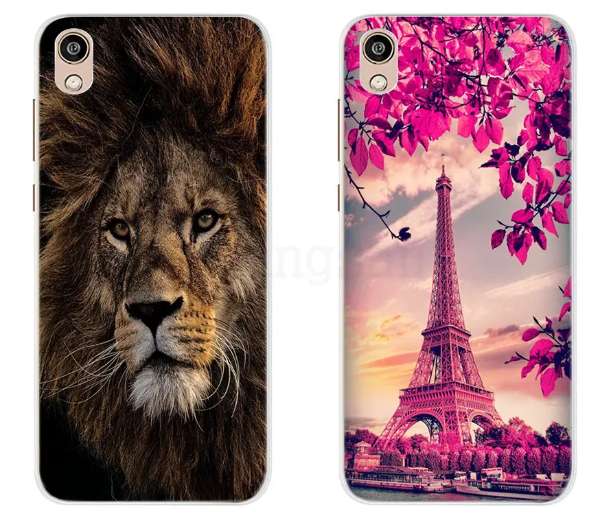 Для Fundas huawei P Smart Z чехол силиконовый 3D мягкий, симпатичный, из ТПУ с мультяшными цветами Прозрачный чехол для телефона для huawei P Smart Z STK-LX1