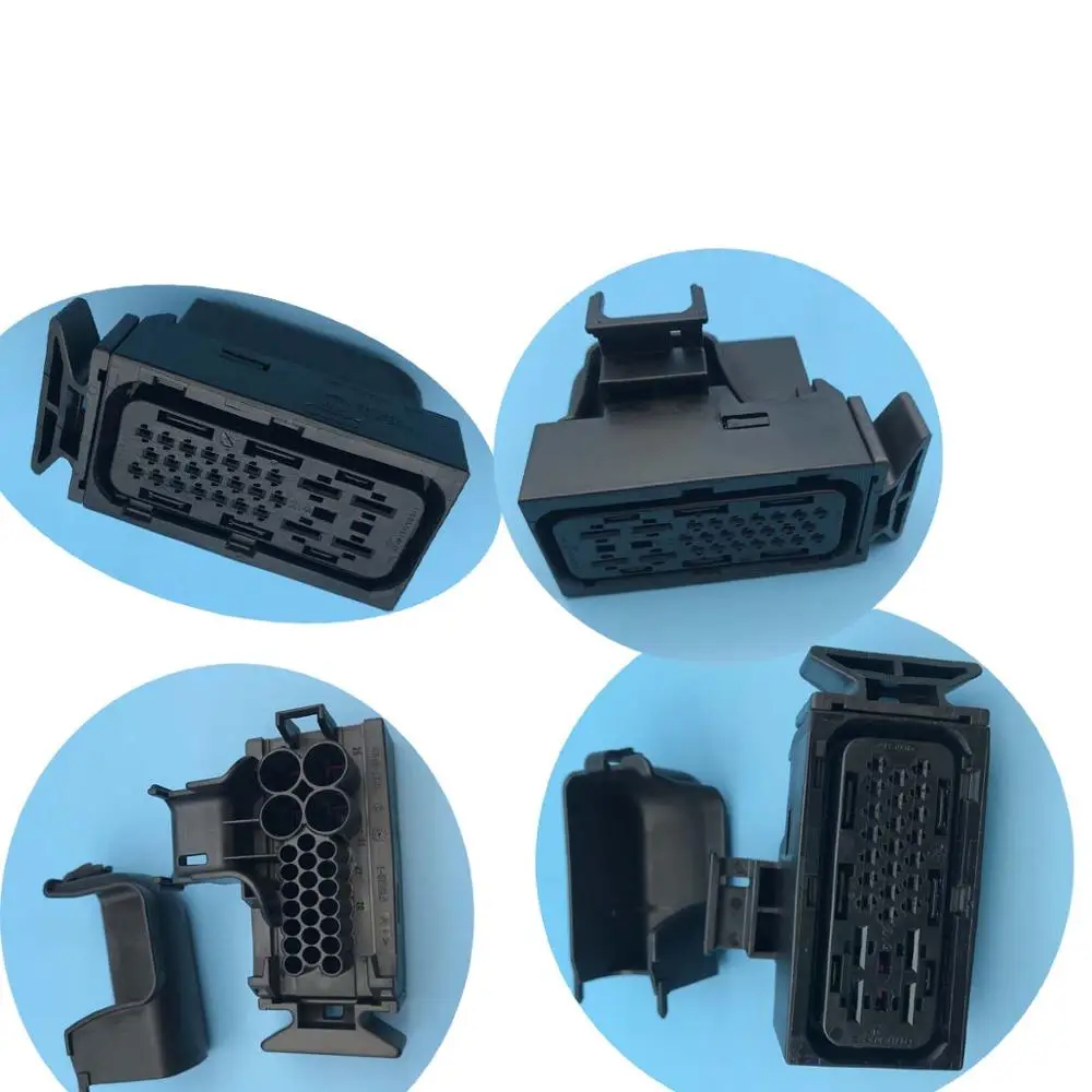 5 pcs DSG 7 скоростей двойное сцепление DQ200 корпус коробки передач 25P Вилка 1K0 973 213 1719918-1 1719920-1 разъем с проводом или без провода - Название цвета: 5 pcs