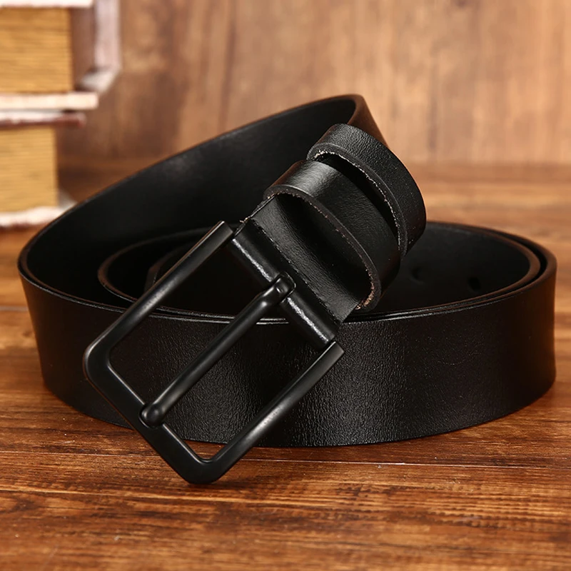 ZLD men's belt leather men male cow genuine strap luxury pin buckle fancy vintage jeans cintos masculinos | Аксессуары для