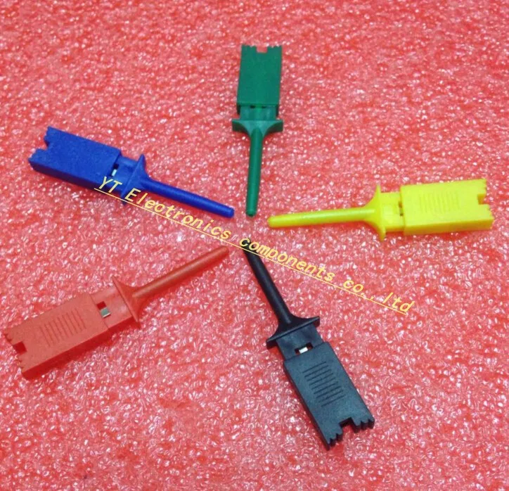 20 шт. зажим с крючком для испытания логических анализаторов проверки схем 5