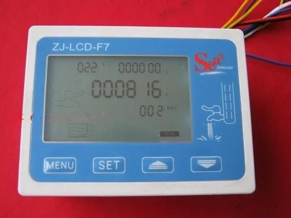 ZJ-lcd-F7 расходомер цифровой фильтр дисплея контроллер lcd для RO фильтр для воды машины