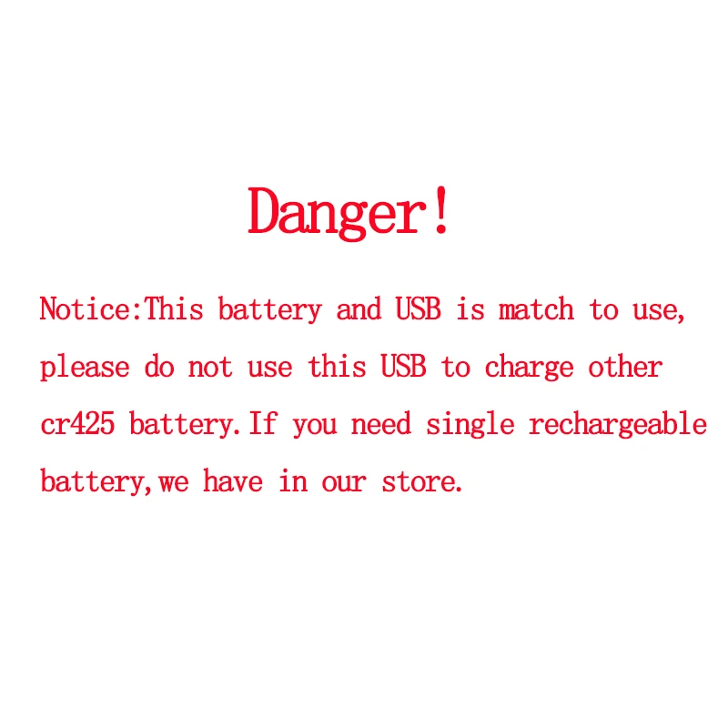 

1sets/lot Brand New Fishing Floats Rechargeable CR425 Battery Match USB to Use Suit for Different Charger Devices B231