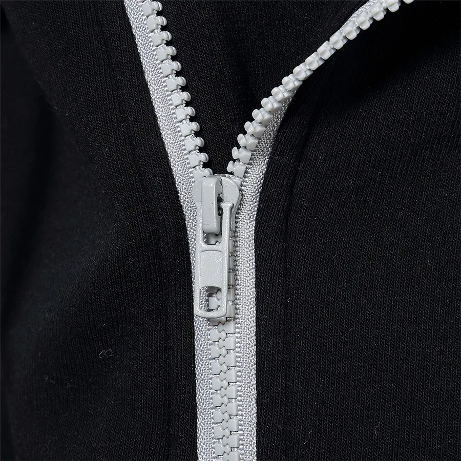 У хороший мужская куртка с модным принтом для мужчин повседневная капюшоном Slim Fit