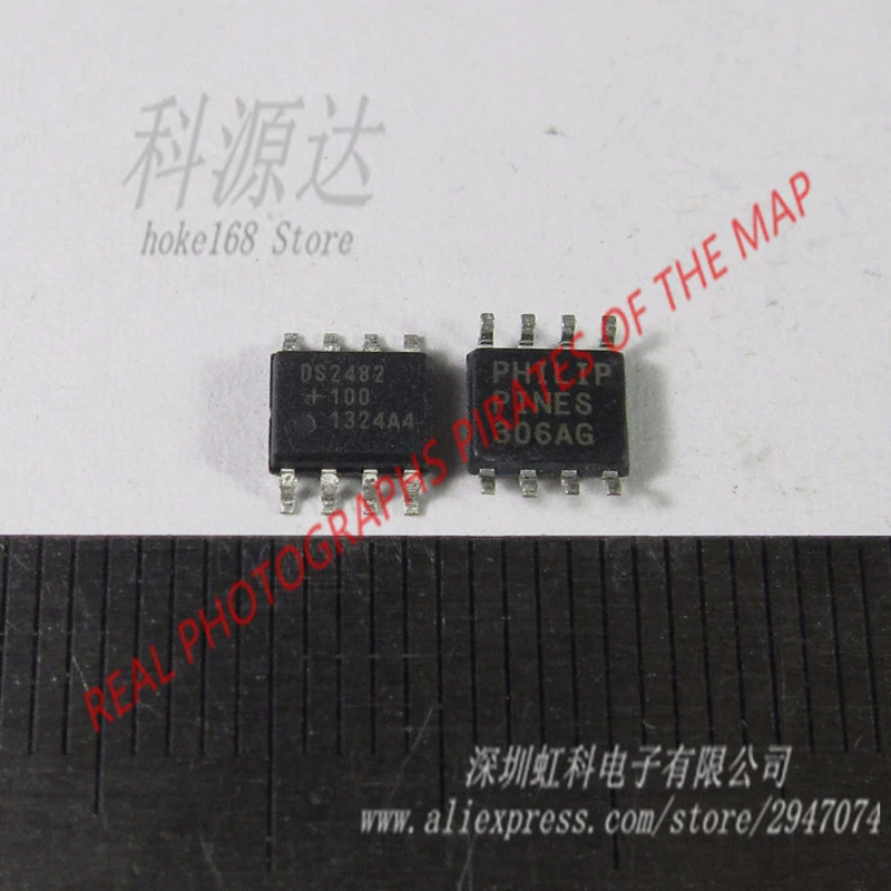 5pcs DS2482S-100 SOP-8 DS2482 в наличии