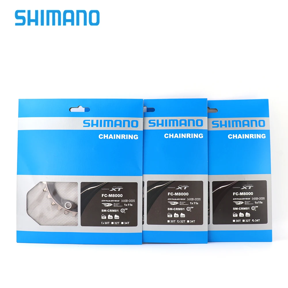 Велосипедная цепь Shimano XT SM CRM81 M8000 96BCD bcd96 широкое и узкое кольцо для горного