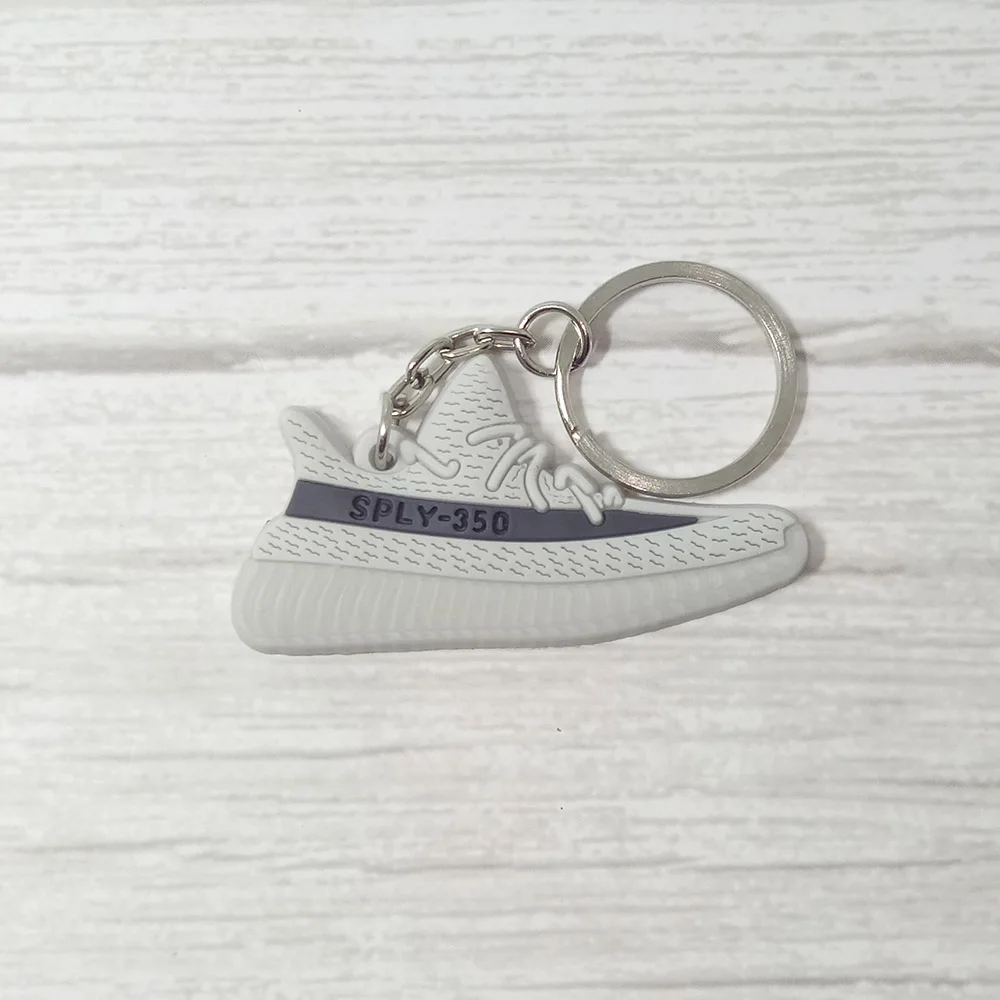 Мини Силиконовый BOOST 350 V2 брелок в форме обуви сумка Шарм для женщин мужчин детей брелок для ключей Подарочный SPLY-350 шикарный брелок в виде кроссовка