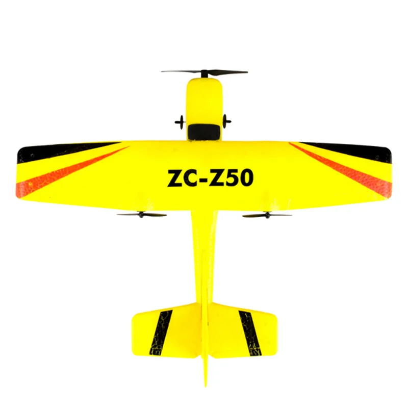 ZC Z50 2.4G 2CH 340mm Wingspan EPP RC Glider Airplane RTF Good Models Toys for Kids Play Fun Fling Wings Blue Red Yellow | Игрушки и