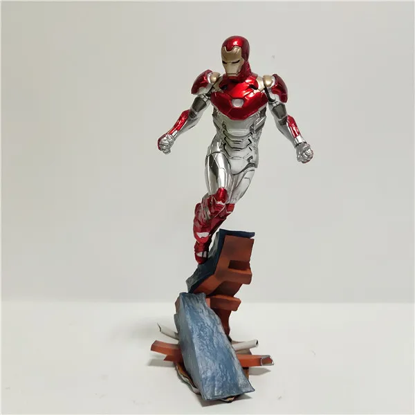 no retail box Мстители Капитан Marvel танос Железный человек Человек-паук Локи доктор странная статуя ПВХ экшн Фигурки Мстителей Endgame Dioarama - Цвет: no retail box