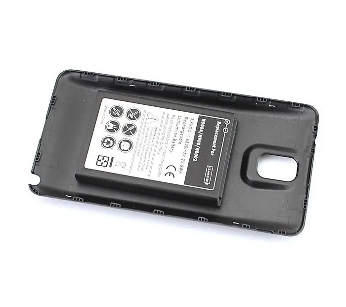 Ciszean 1x6800mAh Note 3 Расширенный аккумулятор + задняя крышка для Samsung Galaxy III N9000 N900 N900A N9002