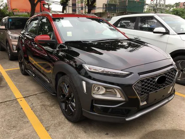 Подходит для Hyundai Kona 2018 2019 2020 Беговая доска из алюминиевого сплава с боковым шагом