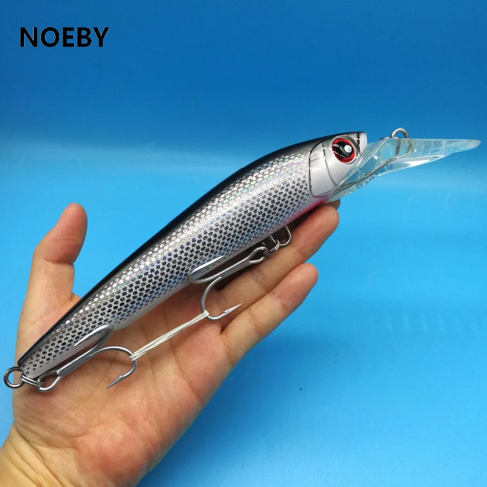 NOEBY 1 шт./лот погружающаяся блесна жесткая приманка 98 г/50 г 8 цветов глубина 7 9 м