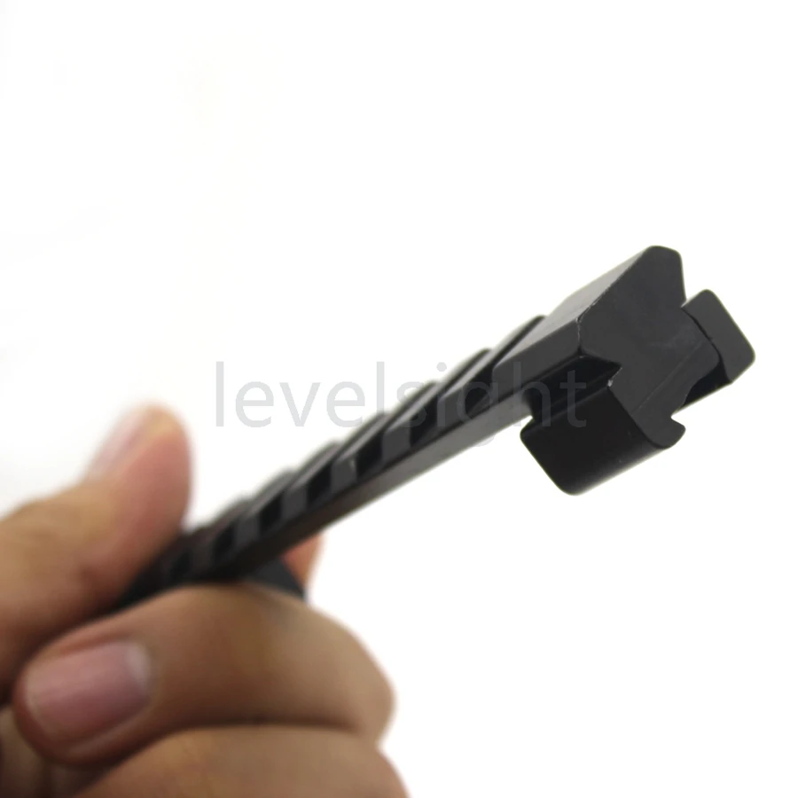 

Hunting scope mount with 10 Slots and 124mm Length Hunting weaver stock 11mm to 20mm Picatinny Rail